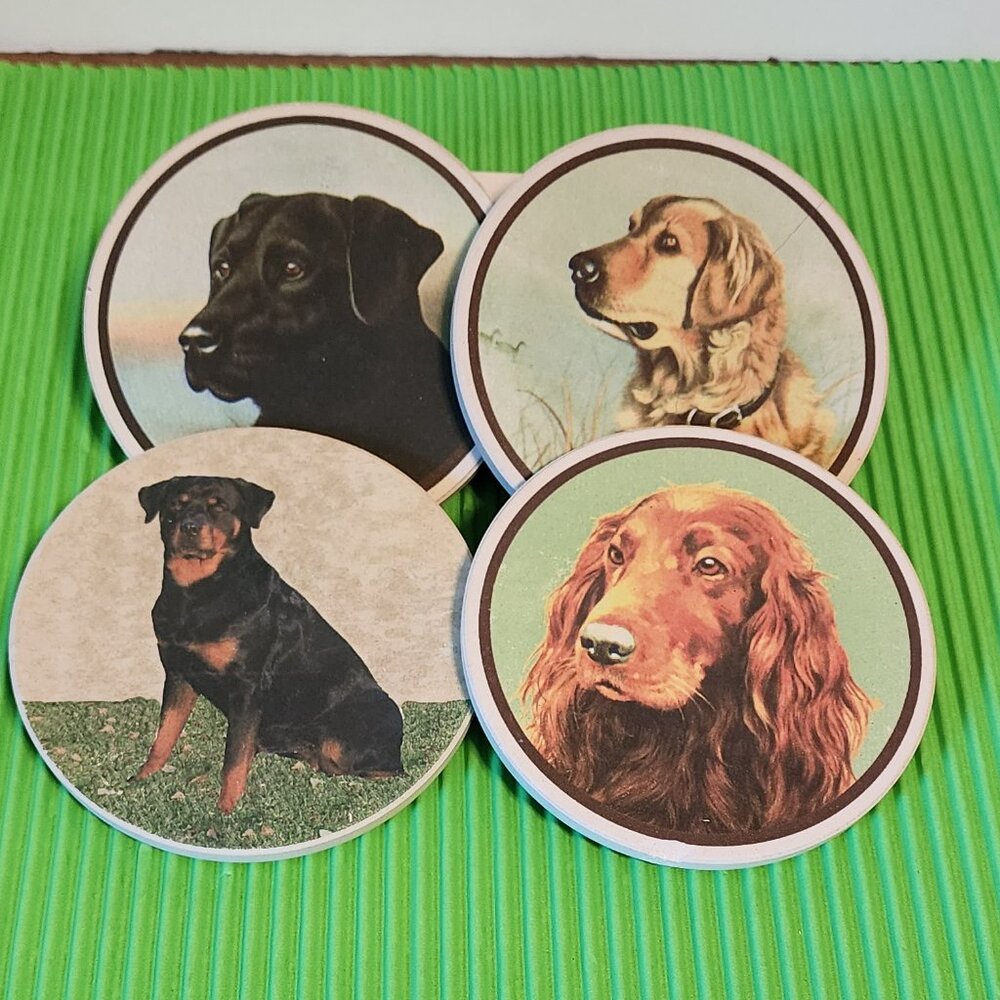 CoasterStone Dog Assortment Coasters - Picture 2 of 5